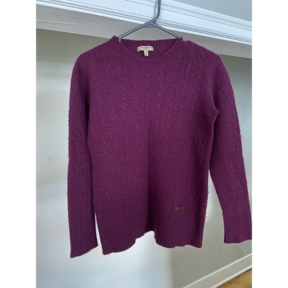 Wool Burberry Sweater - Picture 3 of 5